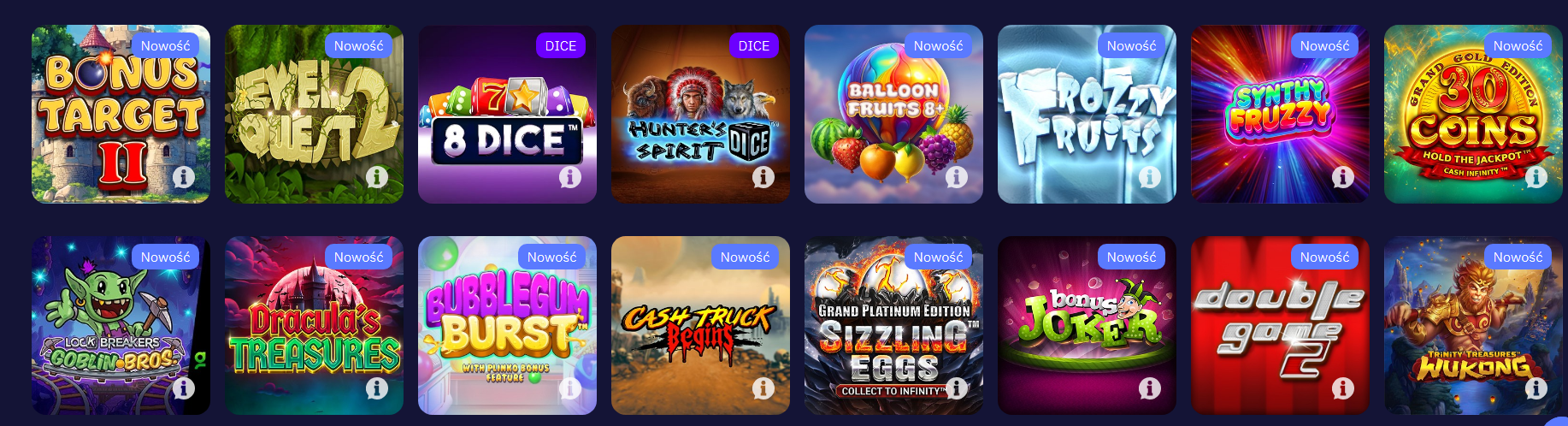 Klasyczne gry hazardowe